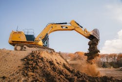 Look ma, no driver! This excavator is part of a fleet of autonomous construction equipment that is coming for your jobs. Other equipment include bvulldozers, soil compactors, dump trucks, and front-end loaders. Buckle up. Look ma, no driver! This excavator is part of a fleet of autonomous construction equipment that is coming for your jobs. Other equipment include bvulldozers, soil compactors, dump trucks, and front-end loaders. Buckle up.