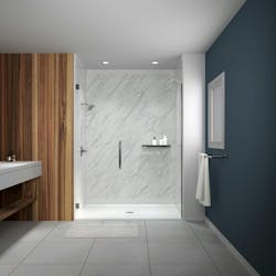 Crestline shower wall panels from Bestbath Crestline shower wall panels from Bestbath