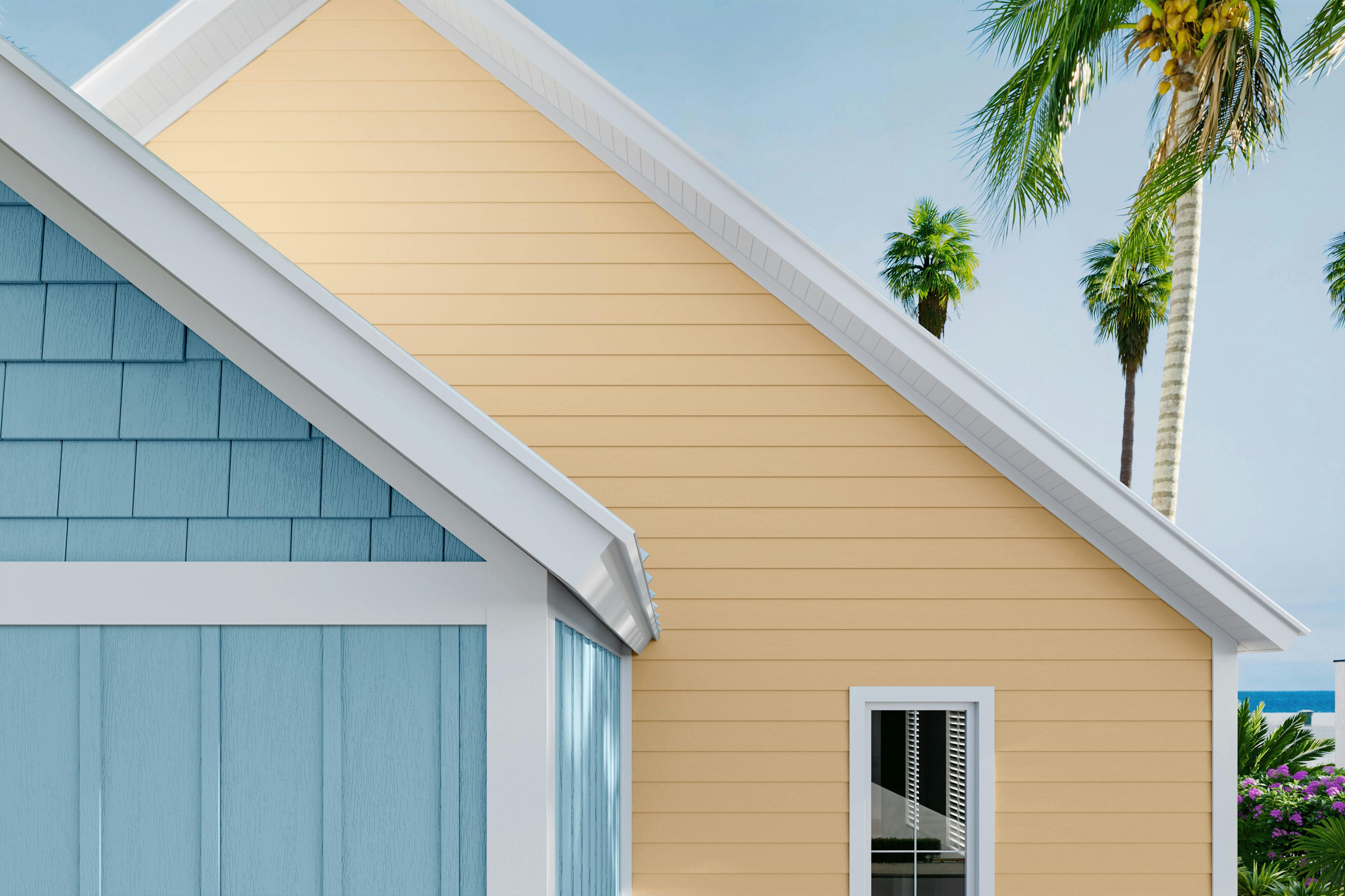 Westlake Royal Building Products Celect Cellular Composite Siding - Coastal Colors