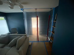 Todd Schulte, owner of Schulte Design-Build in Seattle, says dust and cleanliness is a big issue, made all the more challenging when people live in the home as it’s being remodeled. Most of the issues are caused by the clients who disturb the dust protection as they go from one part of the house to the other. Todd Schulte, owner of Schulte Design-Build in Seattle, says dust and cleanliness is a big issue, made all the more challenging when people live in the home as it’s being remodeled. Most of the issues are caused by the clients who disturb the dust protection as they go from one part of the house to the other.