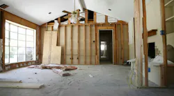 Home being remodeled