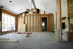 Home being remodeled Home being remodeled