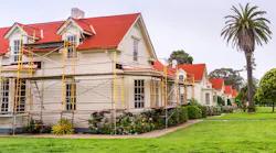 Home being remodeled in Northern California