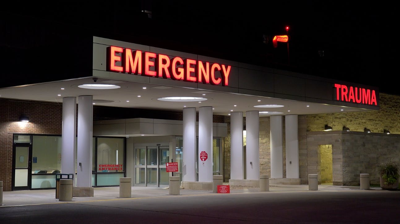 emergency room entrance