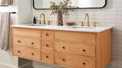 Room & Board Linear Floating Vanity with Drawers