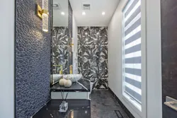 High-end materials were used to make a very limited space feel luxurious.