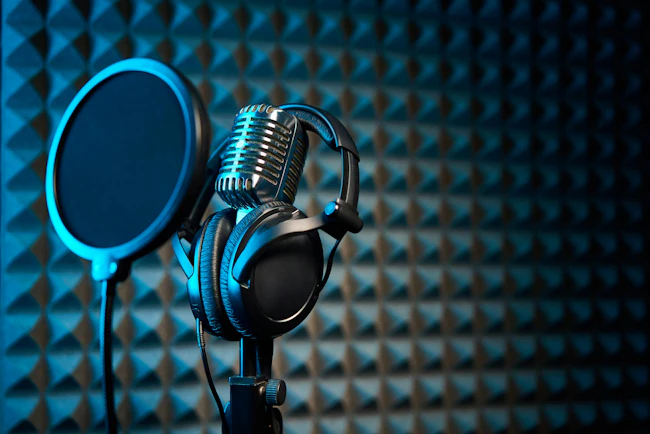 Podcast microphone