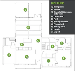First floor plan