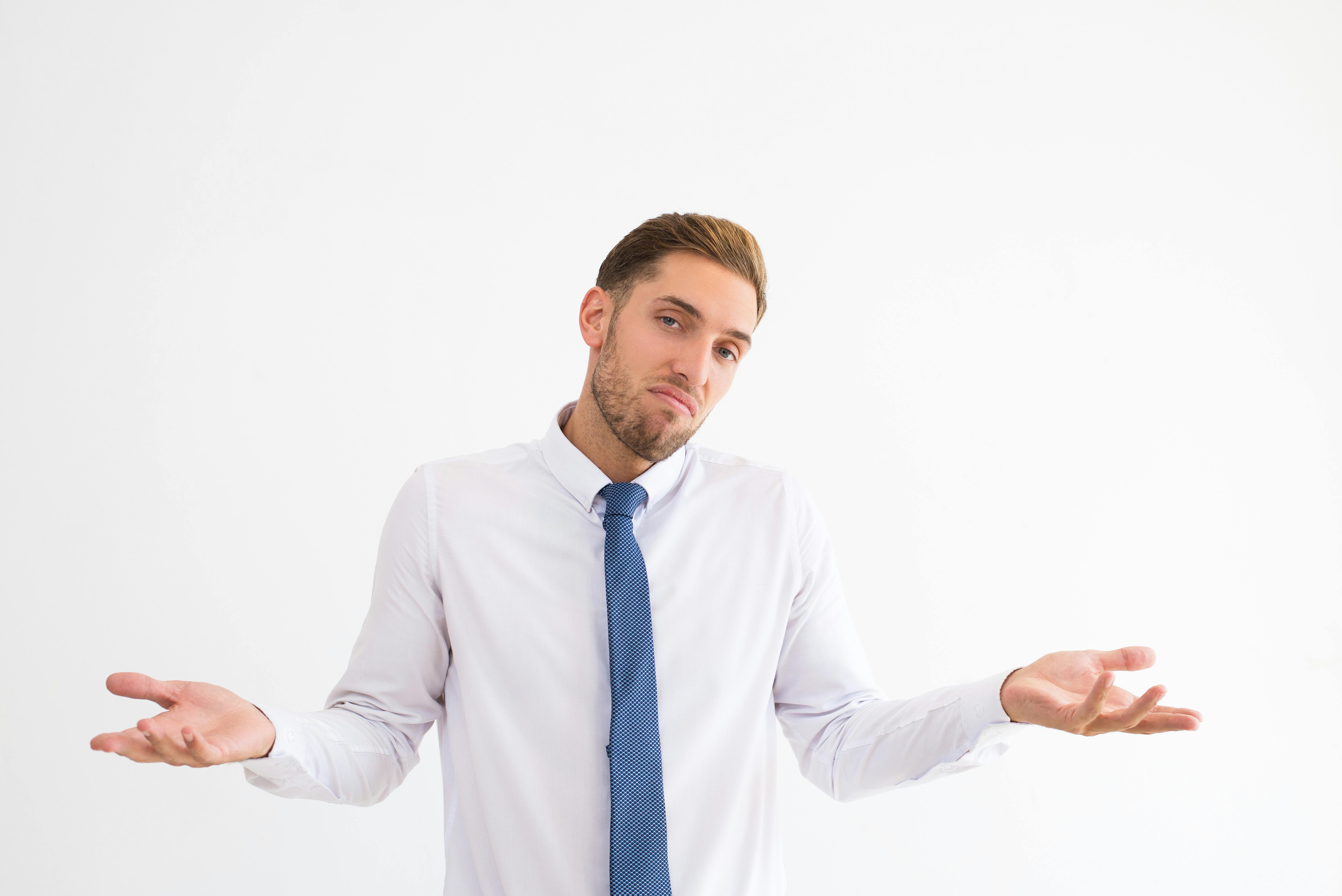 Image of guy doing just enough